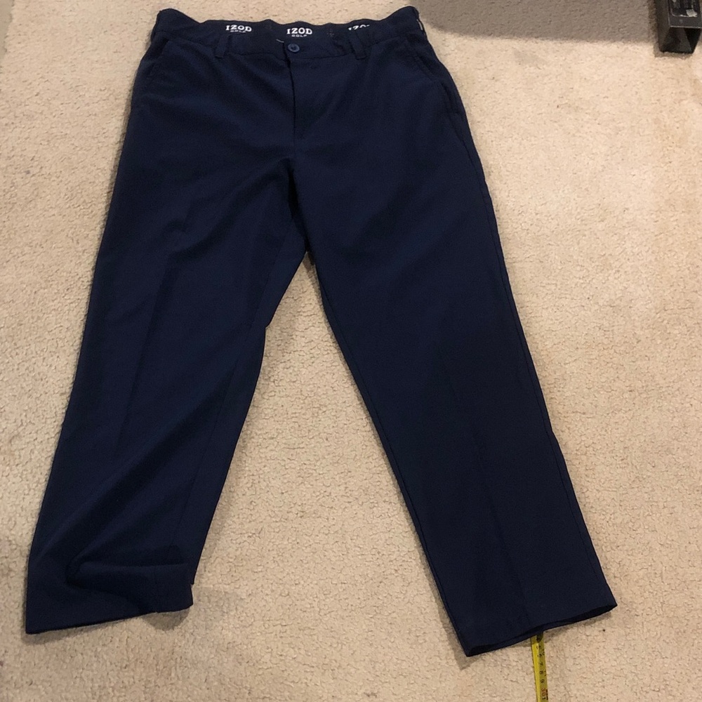 Izod Men's Dark Blue Chinos